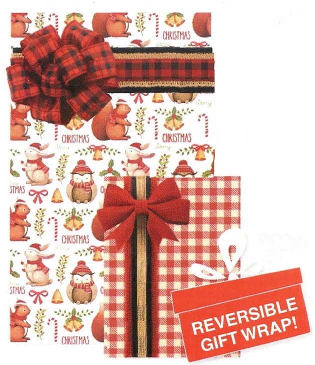Woodland Wishes JUMBO Reversible Roll – American Fundraising Group