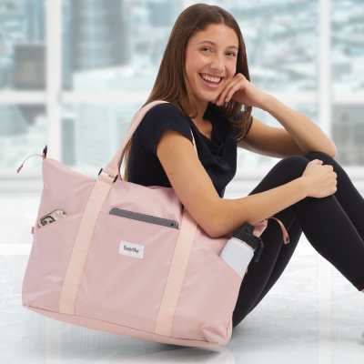 #4773 Scarlet Skye Pink Trolley Tote