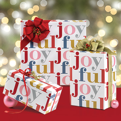 #6034 Joyful Jumbo Reversible Wrap