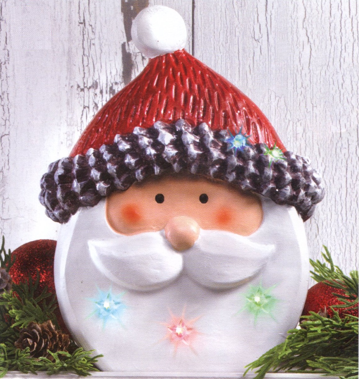 #3788 LED Santa Décor 